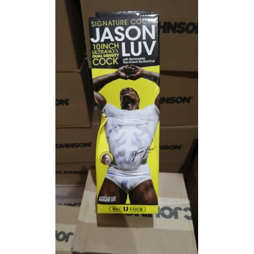 Фаллоимитатор Doc Johnson Jason Luv 10 Inch Cock - ULTRASKYN (мятая упаковка!!!)