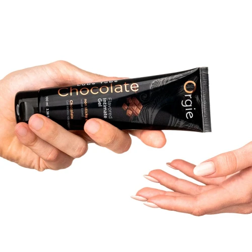 Лубрикант на водной основе Orgie Lube Tube Chocolate, 100 мл, со вкусом и ароматом шоколада