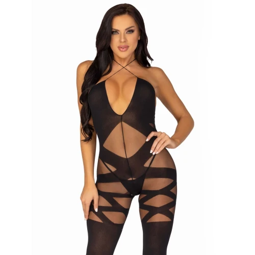 Leg Avenue Feels Like Love Opaque Bodystocking - Женский бодистокинг