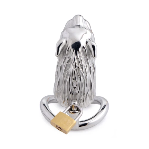 на фото зображень Клітка для члена Master Series Tiger King Cock Cage With Lock