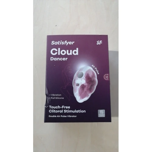 Вакуумный вибратор Satisfyer Cloud Dancer (Red) (мятая упаковка!!!)