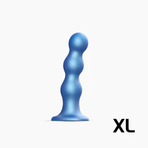 Strap-On-Me Dildo Plug Balls Blue XL - Синя насадка для страпону