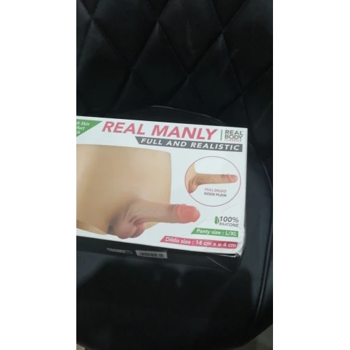 Страпон Real Body — Real Manly full and realistic L/XL (мятая упаковка!!!)