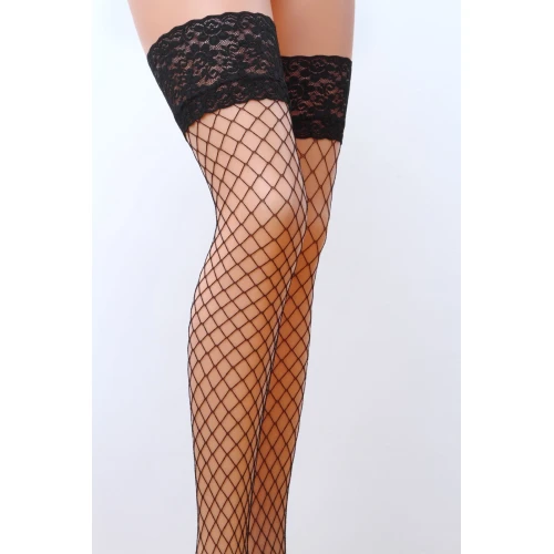 Passion ST021 3/4 nero - Женские чулки