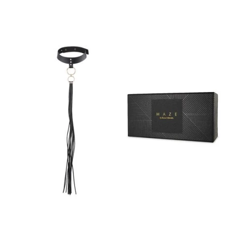 Чокер на шею Bijoux Indiscrets MAZE - Tassel Chocker Black