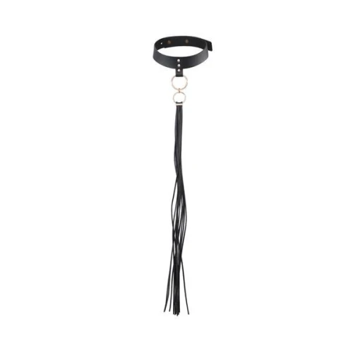 Чокер на шею Bijoux Indiscrets MAZE - Tassel Chocker Black