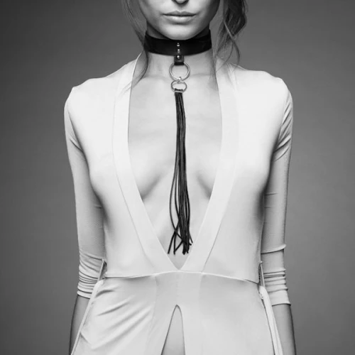 Чокер на шею Bijoux Indiscrets MAZE - Tassel Chocker Black