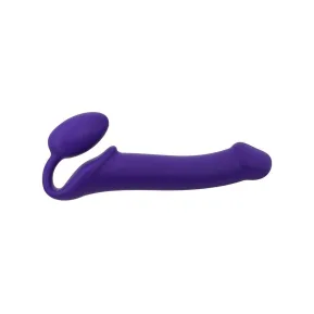 Strap-On-Me Violet L - Двойной страпон с анатомическим дизайном