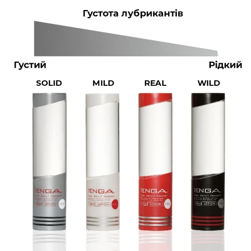Tenga Hole Lotion SOLID (170 мл) - Ультра-густой лубрикант на водной основе (универсальный)