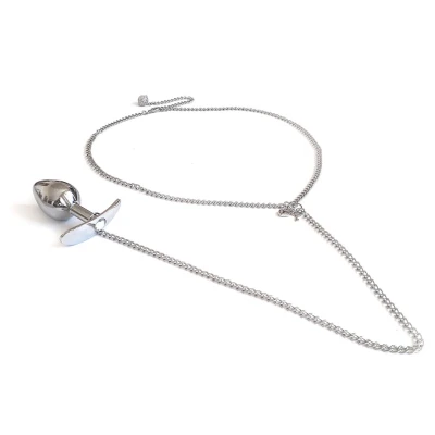 Art of Sex - Long Wear - Прикраса на тіло з металевою анальною пробкою М