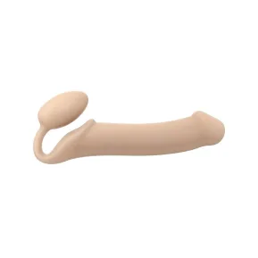 Strap-On-Me Flesh XL - Двойной страпон с анатомическим дизайном