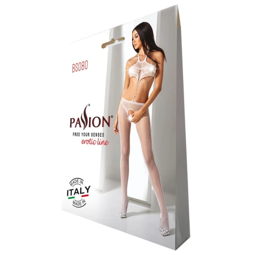 Бодистокинг Passion BS080 white