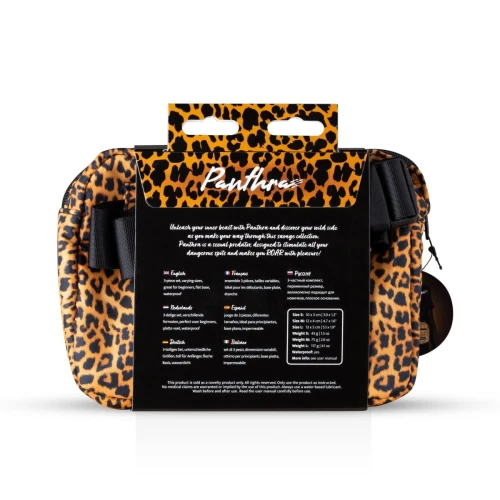 Panthra Kesia - Набор леопардовых анальных пробок 