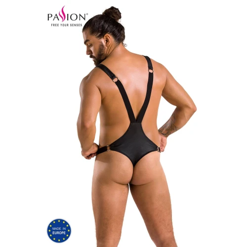 Passion 028 S/M - Чоловічий боді із секс шопу BODY HARRY black