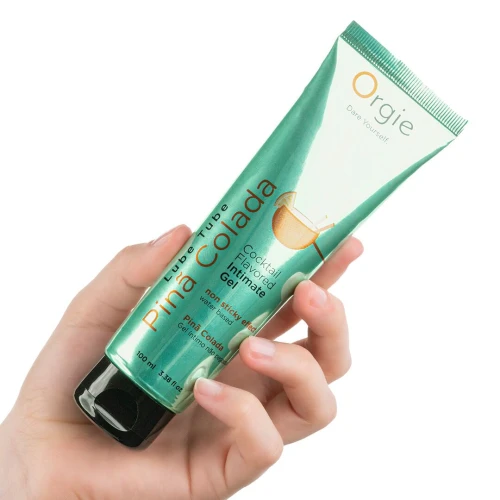 Лубрикант на водной основе Orgie Lube Tube Pina Colada, 100 мл, вкус и аромат пина колады