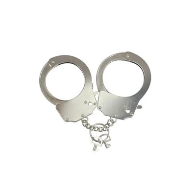 Adrien Lastic Handcuffs Metallic - Наручники полицейского