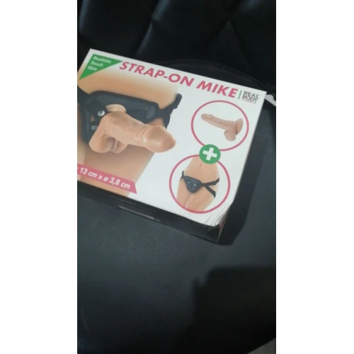 Женский страпон-трусики 2в1 Real Body — Mike (мятая упаковка!!!)