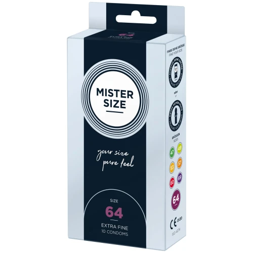Презервативы Mister Size 64 (10 pcs)