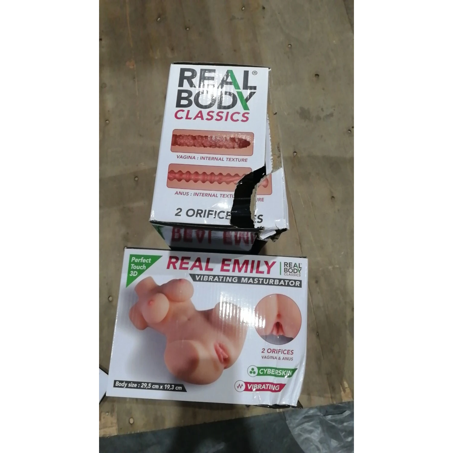 Мастурбатор Real Body — Real Emily (порвана упаковка!!!)