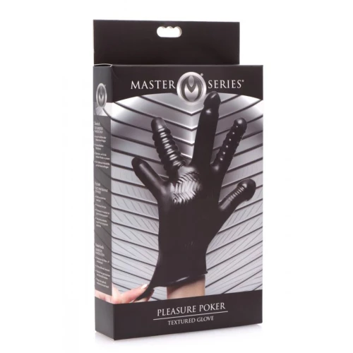 БДСМ рукавичка Master Series Pleasure Poker Textured Glove