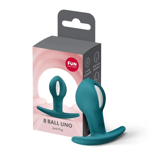 На фото анальна пробка Fun Factory B BALLS UNO Bottle Green