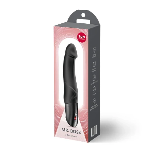 На фото вибратор Fun Factory Mr. Boss Black