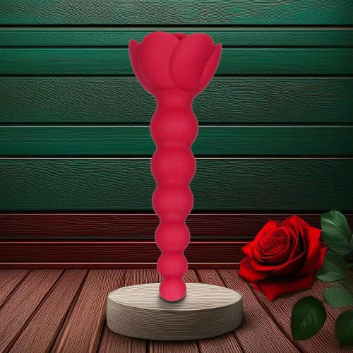 На фото анальний ланцюжок Lux Active с розой - Champion Rose 