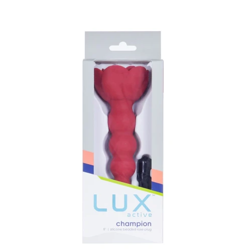 На фото анальний ланцюжок Lux Active с розой - Champion Rose 