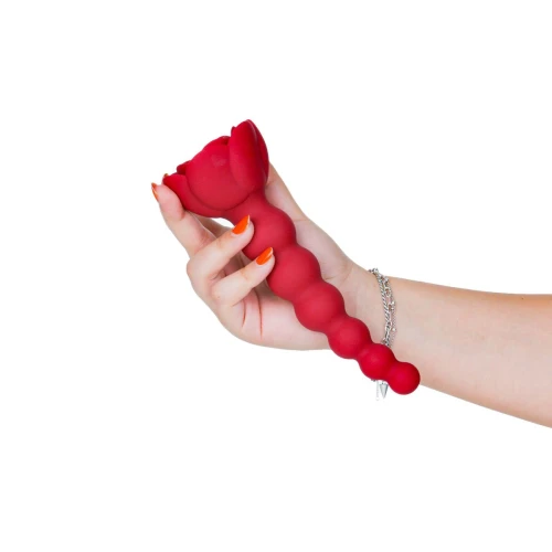 На фото анальний ланцюжок Lux Active с розой - Champion Rose 