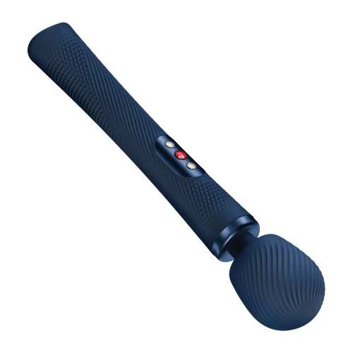 На фото вибромассажер Fun Factory VIM Vibrating Wand Nightblue, супермощный и легкий, до 6 часов работы