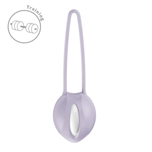 На фото вагинальный шарик Fun Factory SMARTBALL UNO Purple, одинарный, диаметр 3,6 см