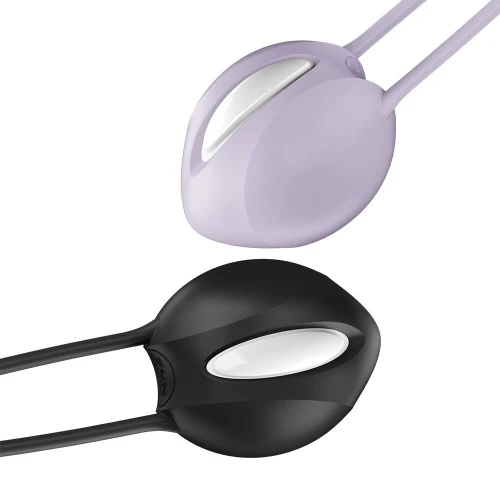 На фото вагинальный шарик Fun Factory SMARTBALL UNO Purple, одинарный, диаметр 3,6 см