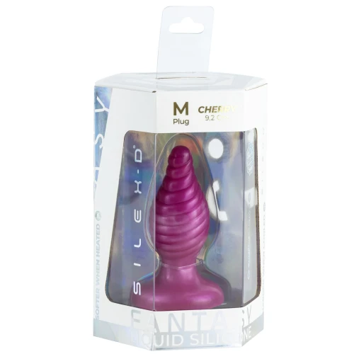 На фото анальна пробка SilexD Fantasy - Cherry M Plug 