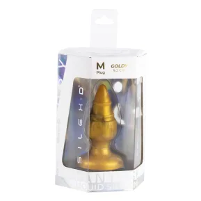 На фото анальна пробка SilexD Fantasy - Goldy M Plug