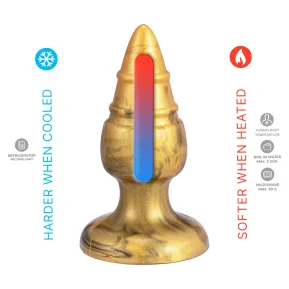 На фото анальна пробка SilexD Fantasy - Goldy M Plug