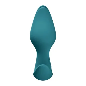На фото пробка Fun Factory BOOTIE FEM Bottle Green, в виде бутона, диаметр 2,9 см, тонкий ограничитель