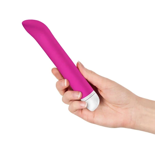 На фото вібратор для точки G Fun Factory JOUPIE Magenta, діаметр 2,5 см, на батарейках