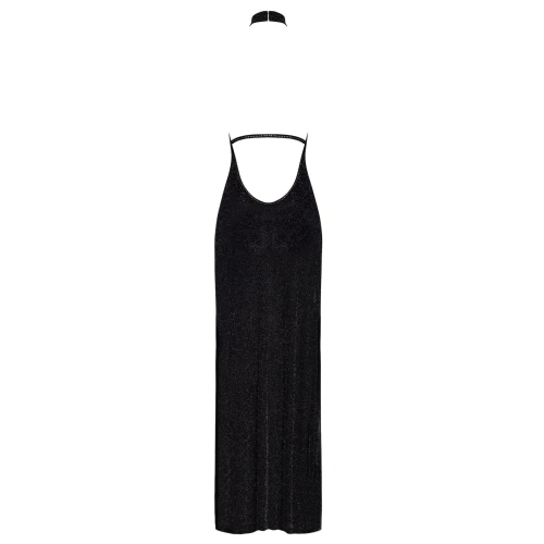 На фото платье Noir Handmade F372 Onyx Twin-slit Long dress L