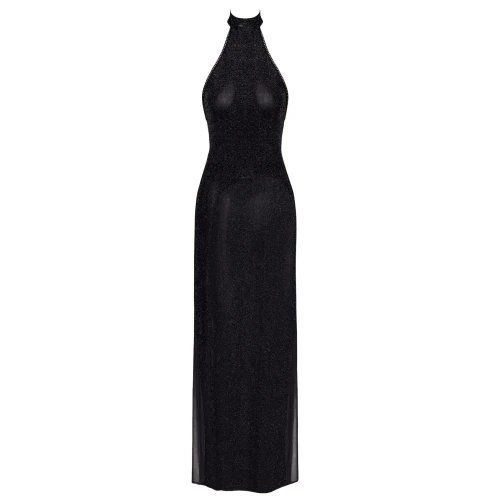На фото платье Noir Handmade F372 Onyx Twin-slit Long dress L