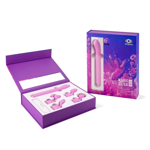 На фото розовый вибратор Otouch Magic Stick S1 Plus - Pink