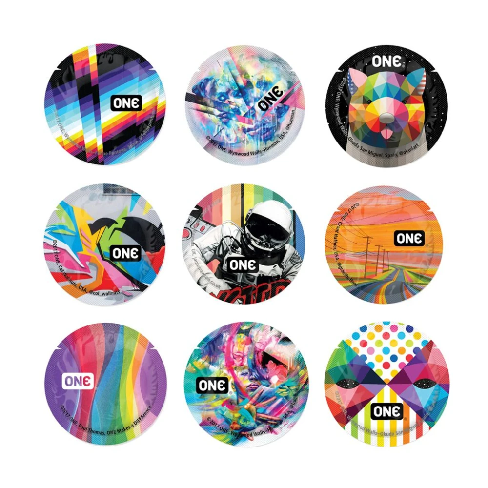 Презерватив ONE Classic Select Artist Collection