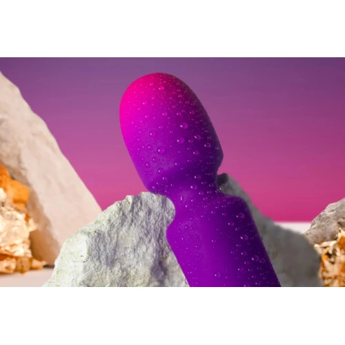 На фото вібромасажер Rocks Off Glo Girl - Wand 