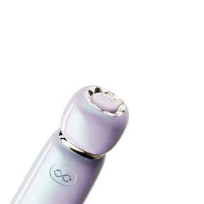 На фото вакуумний кліторальний стимулятор Zalo Lia Lavender Purple, 3 насадки, 3 режими, різна інтенсивн