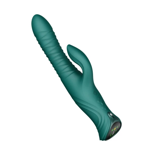 Смарт пульсатор‑кролик Zalo Mose 2 Turquoise Green