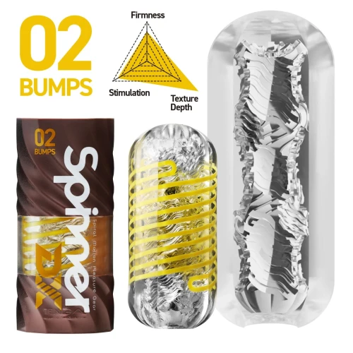 На фото мастурбатор Tenga Spinner DX 02 Bumps