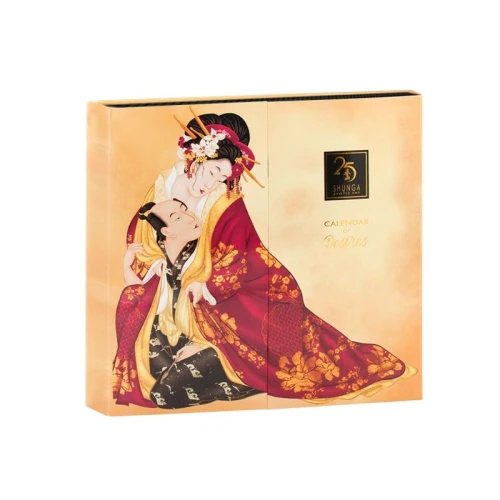 На фото адвент-календар бажань Shunga Calendar Of Desires, 25 сюрпризів 