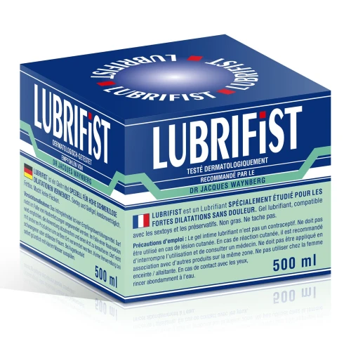 На фото гуcта змазка для фістингу і анального сексу Lubrix LUBRIFIST (500 мл) на водній основі