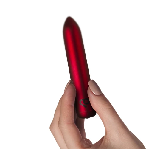 На фото віброкуля Rocks Off Bullet Poppy Red 16 Settings 