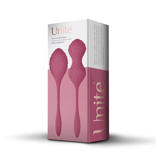 На фото тренажер Кегеля Unite Silicone Kegel Set 