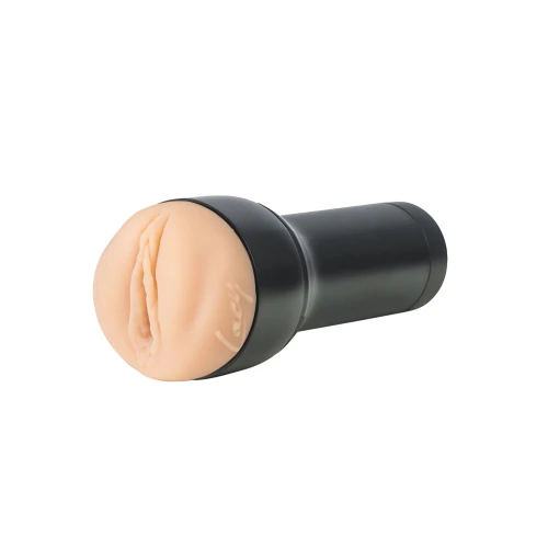 На фото реалістичний мастурбатор Kiiroo Feel Lacy Lennon PBC, сумісний з PowerBlow и Keon 